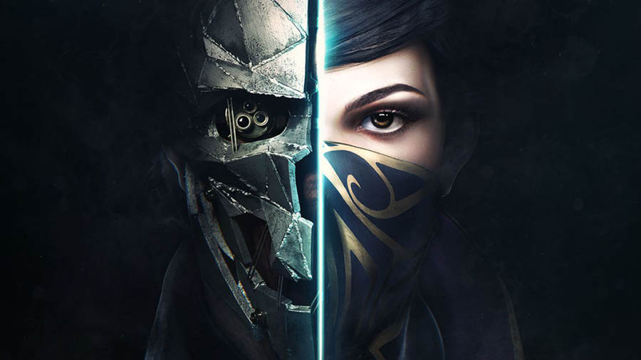 A picture of Dishonored 2, one of the best assassin games on xbox.