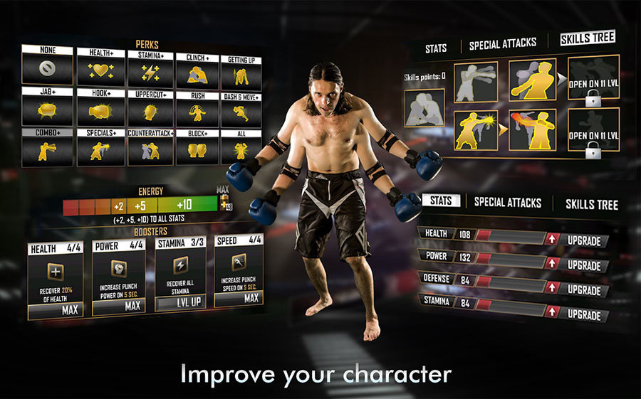 An official picture of Boxing Combat, one of the best boxing games for android.