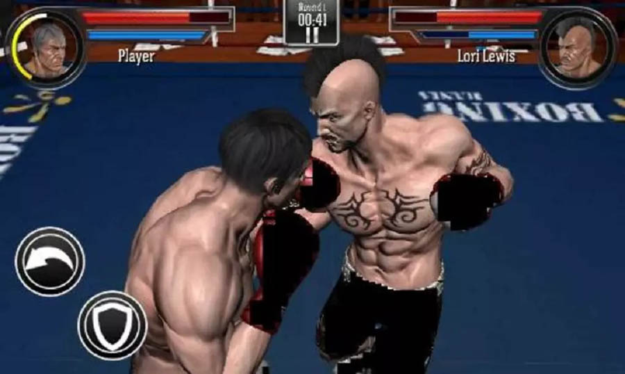 A picture of Punch Boxing 3D, one of the best boxing games for android.