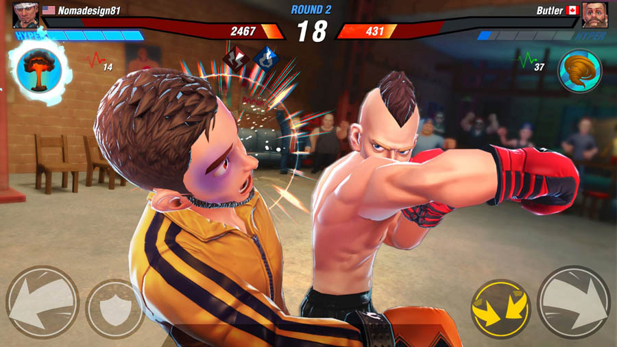 A picture of Boxing Star, one of the best boxing games for android.