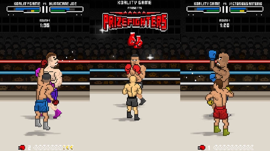 An official photo of Prizefighters, one of the best boxing games for ios.