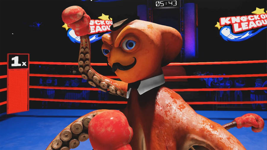 An official photo of Knockout League, one of the best boxing games for ps4.