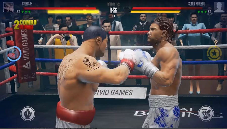 An official picture of Real Boxing 2, one of the best boxing games for ps4.