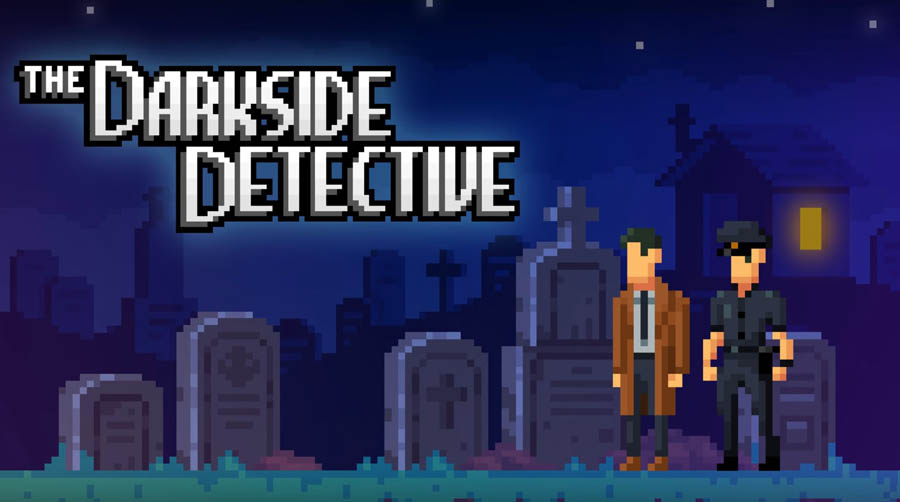 An official picture of The Darkside Detective.