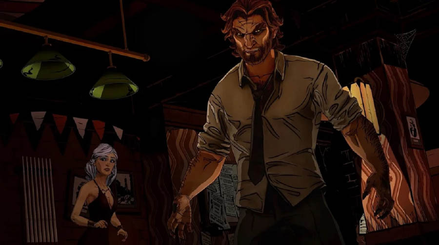 A picture of The Wolf Among Us, one of the best detective games for Android.