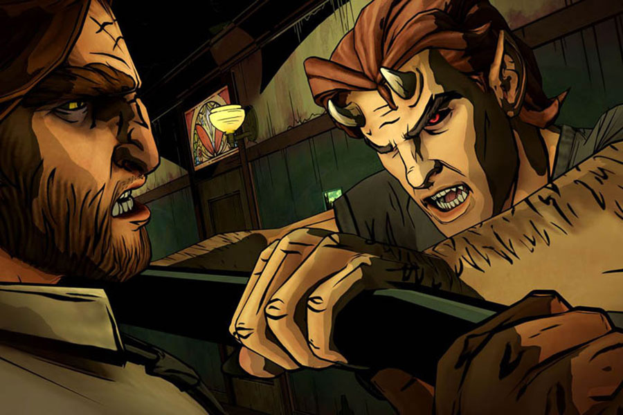 A picture of The Wolf Among Us, one of the best detective games on chromebook.