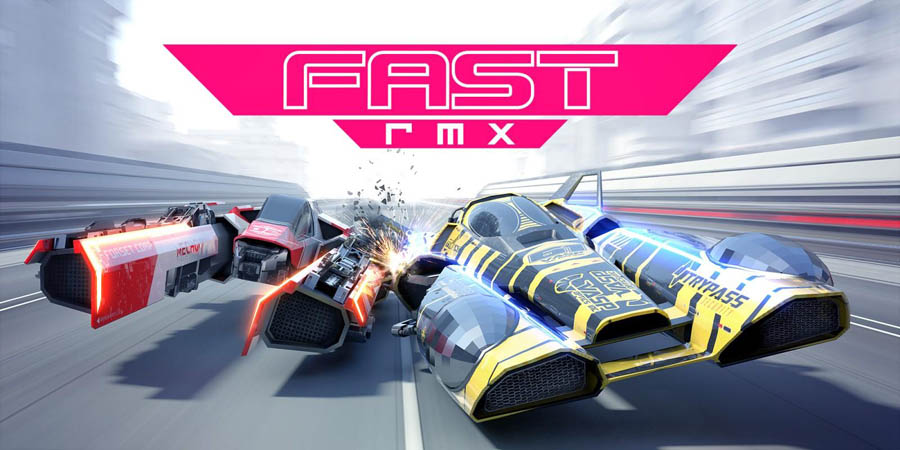 The Official Picture of Fast RMX, One of best drift games for Switch.