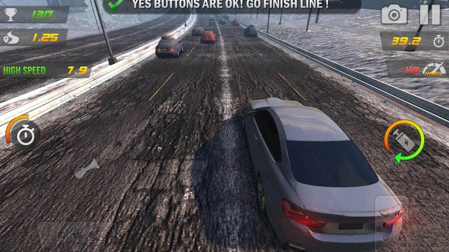 in game Picture of Racing Horizon: Unlimited Race, One of best drift games on Android.