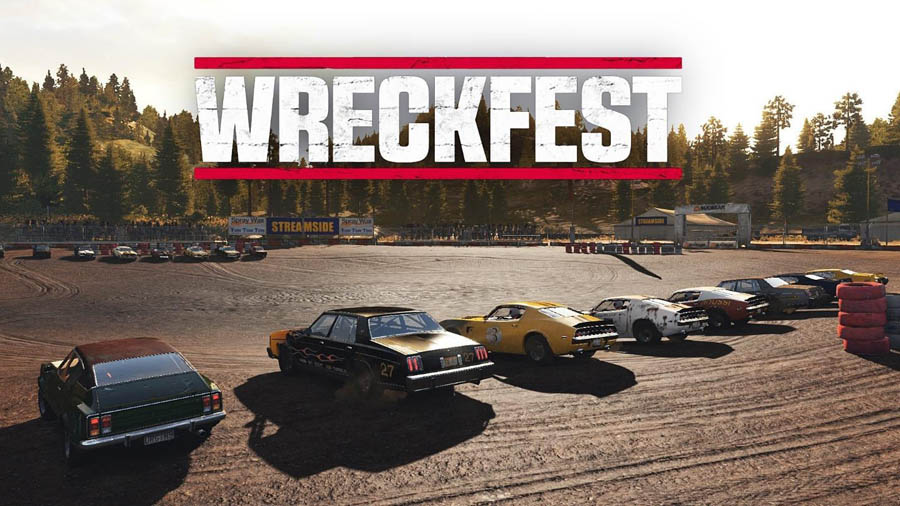 The Official Picture of Wreckfest, One of best drift games on PS4.