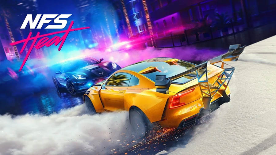 The Official Picture of Need for Speed Heat, One of best drift games on PS5.