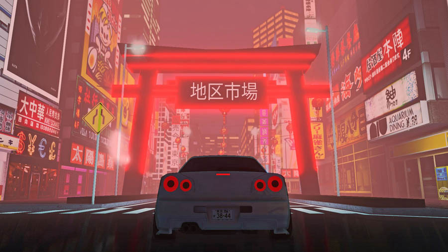 in game Picture of Midnight Racing: Tokyo, One of best drift games on Roblox.