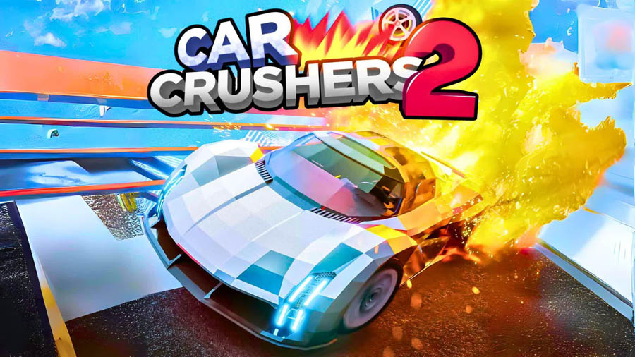 The Official Picture of Car Crushers 2, One of best drift games on Roblox.