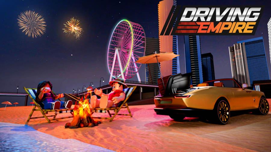 The Official Picture of Driving Empire, One of best drift games on Roblox.