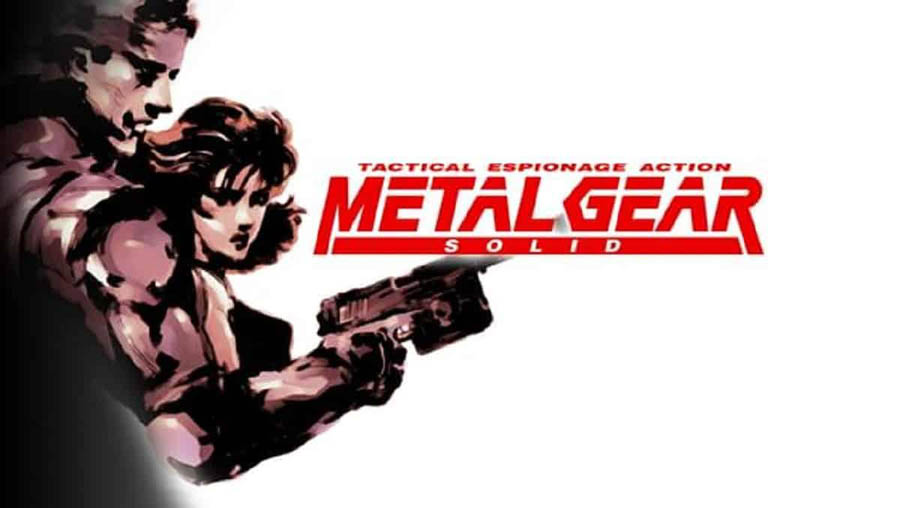 The Official Picture of Metal Gear Solid with Solid Snake and Meryl, One of best emulator games for android.