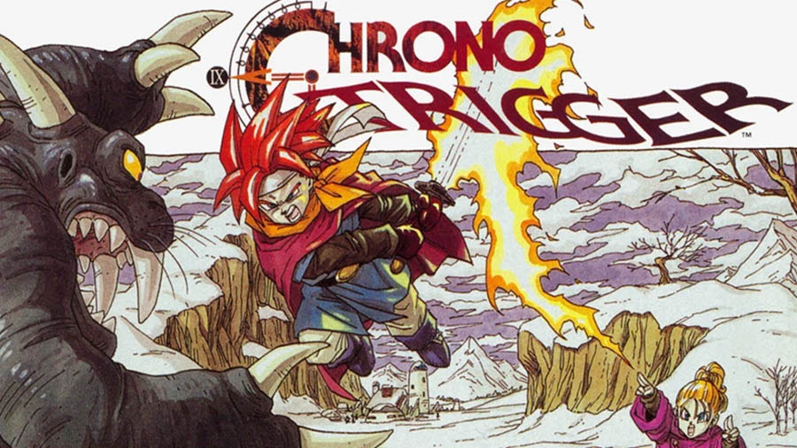 The Official Picture of Chrono Trigger with its characters, One of best emulator games for android.