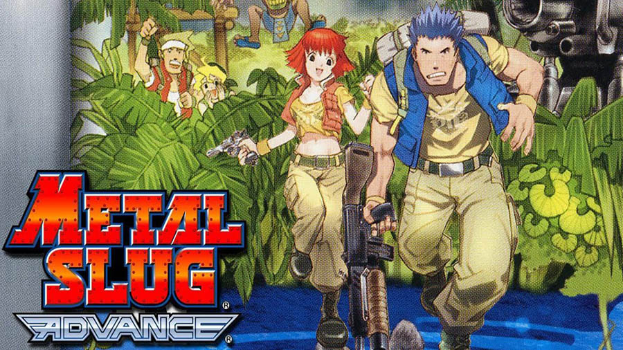 The Official Picture of Metal Slug Advance with its characters, One of best emulator games for ios.