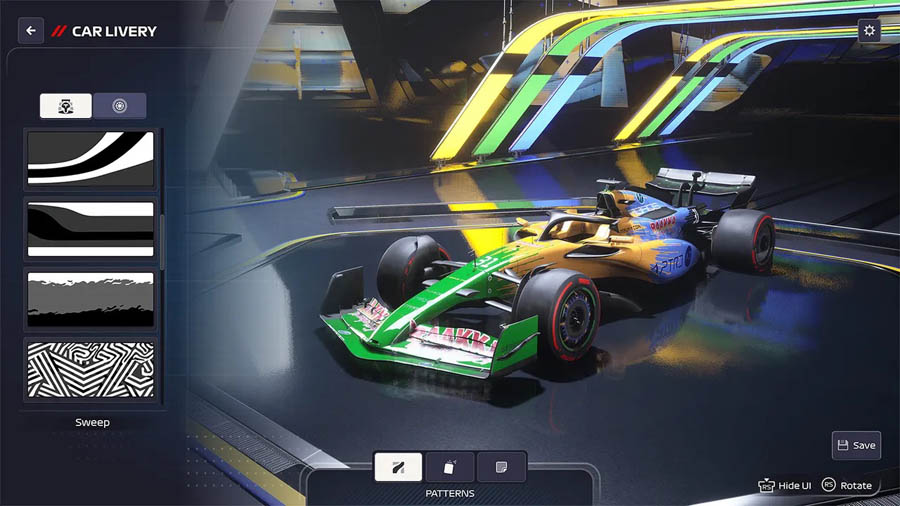 A picture of F1 Manager 2020, one of the best formula 1 games for mac.