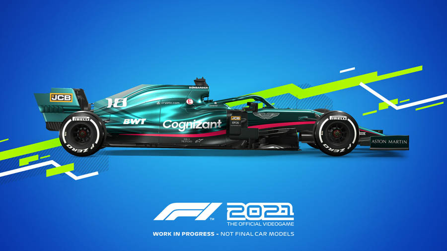 An official photo of F1 2021, one of the best formula 1 games for steam.