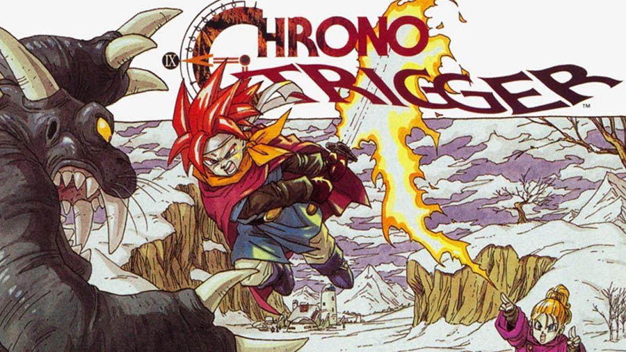 The Official Picture of Chrono Trigger with its characters.