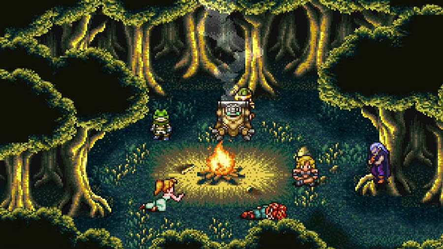 A picture of the game, featuring gameplay and characters.