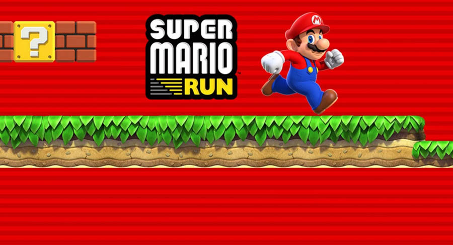 The official wallpaper of Super Mario Run, one of the best retro games on android.