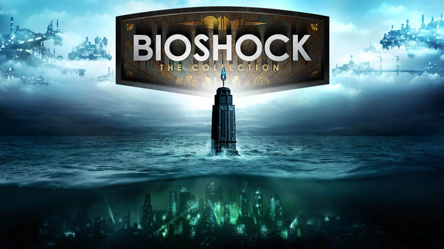 The Official Picture of Bioshock: The Collection, One of best retro games on ps5.