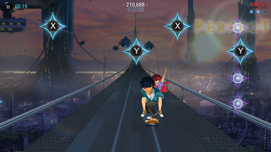 An official picture of the game, featuring the name and characters.