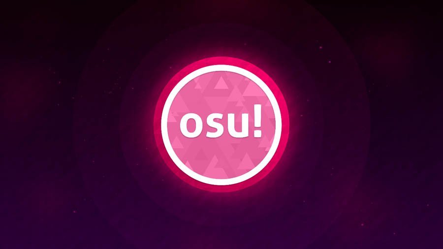 The Official Picture of Osu!, One of best rhythm games on mac.