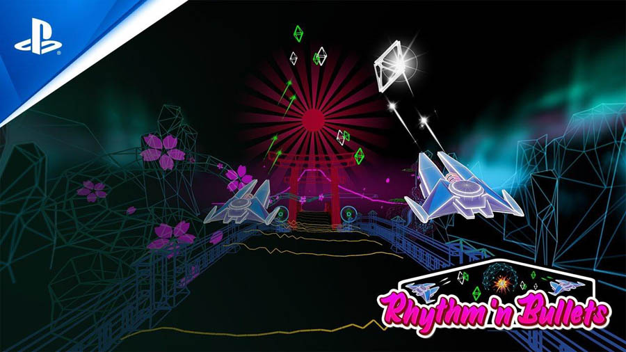 The Official Picture of Rhythm & Bullets, One of best rhythm games on ps4.