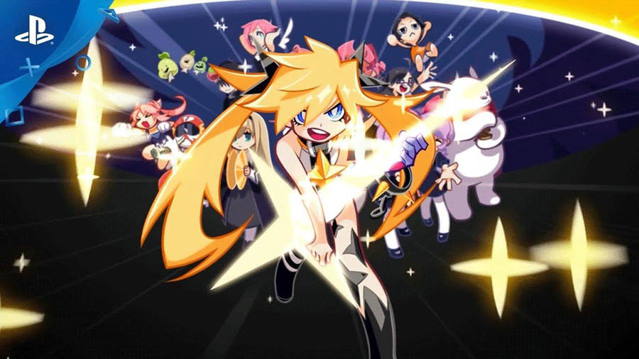 The Official Picture of DJMAX Respect with its characters, One of best rhythm games on ps4.