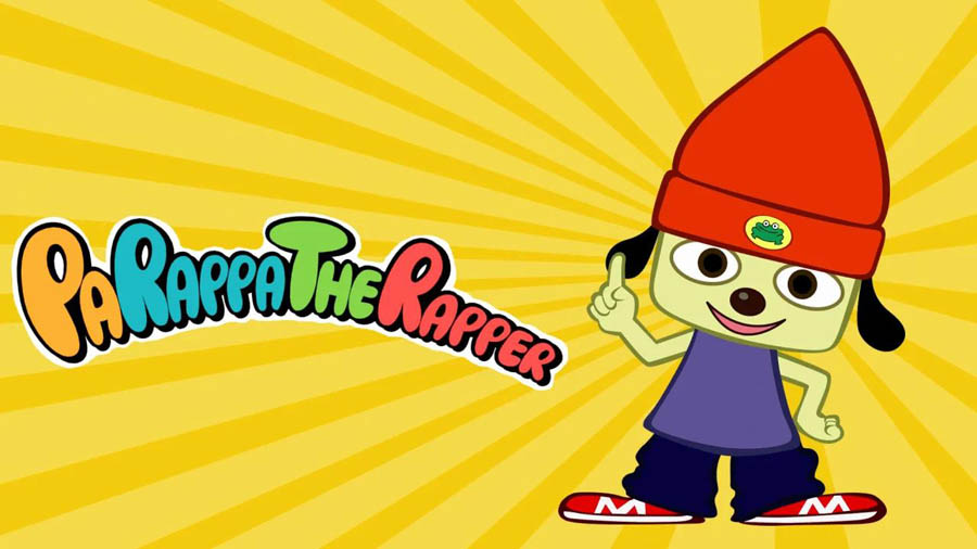 The Official Picture of Parappa the Rapper Remastered with its character, One of best rhythm games on ps4.