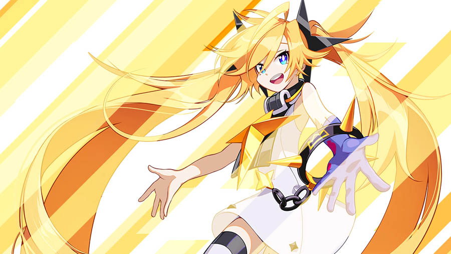 The Official Picture of DJMAX Respect V with its character, One of best rhythm games on ps5.