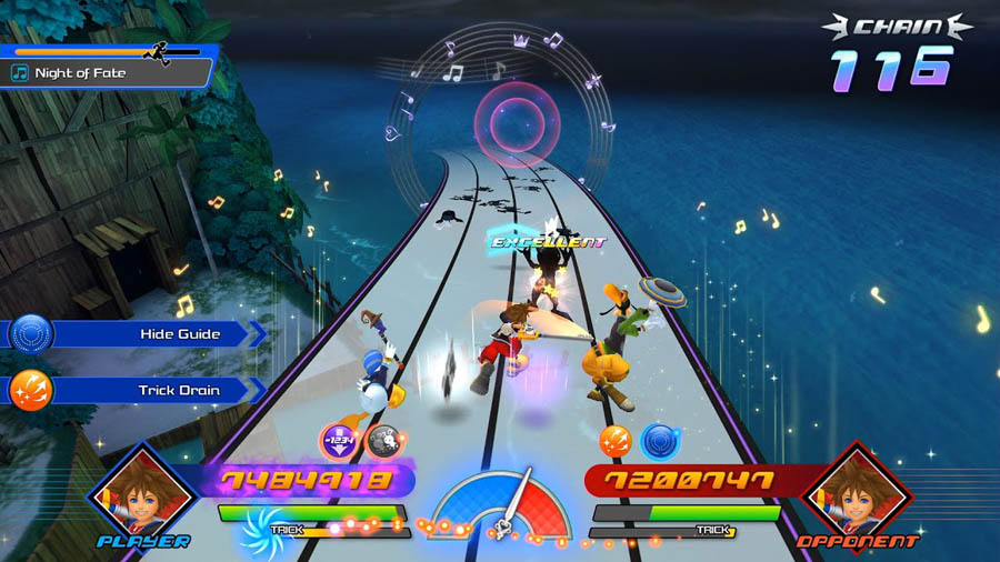 A picture of the game, featuring its gameplay and characters.