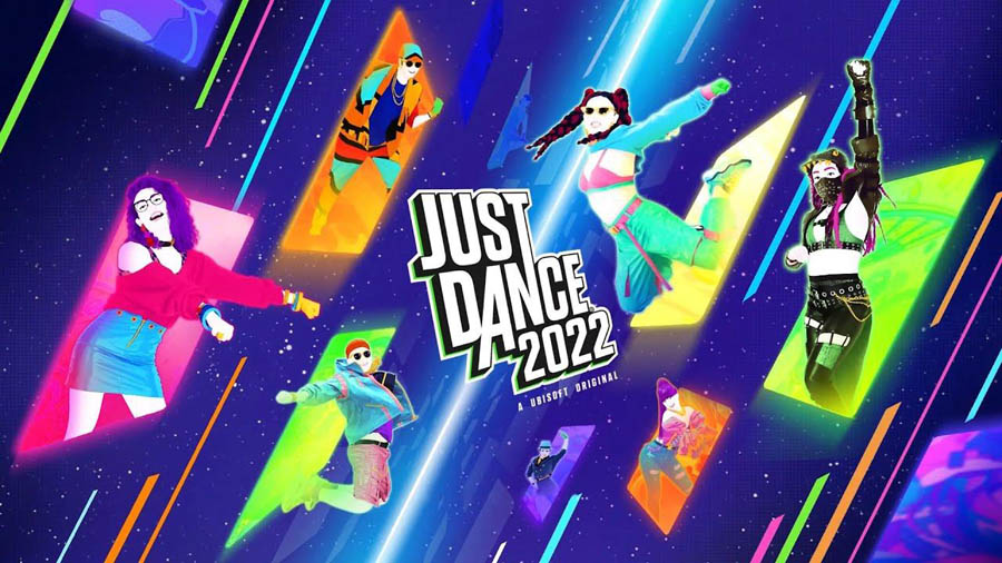 The Official Picture of Just Dance 2022, One of best rhythm games on xbox.