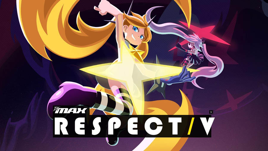 The Official Picture of DJMAX Respect V with its character, One of best rhythm games on xbox.