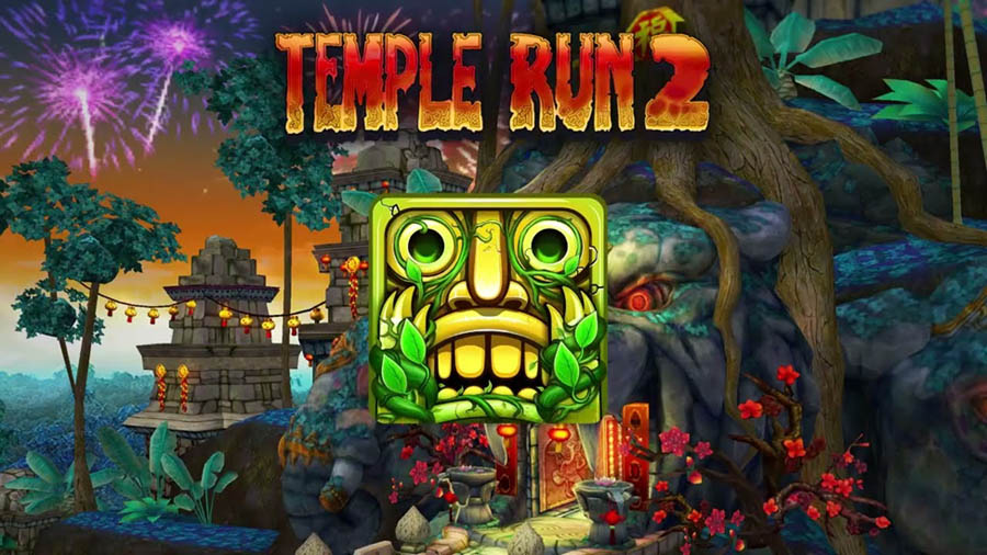 The Official Picture of Temple Run 2, One of best running games for ios.