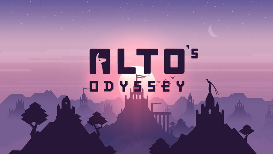 The Official Picture of Alto's Odyssey, One of best running games for ios.