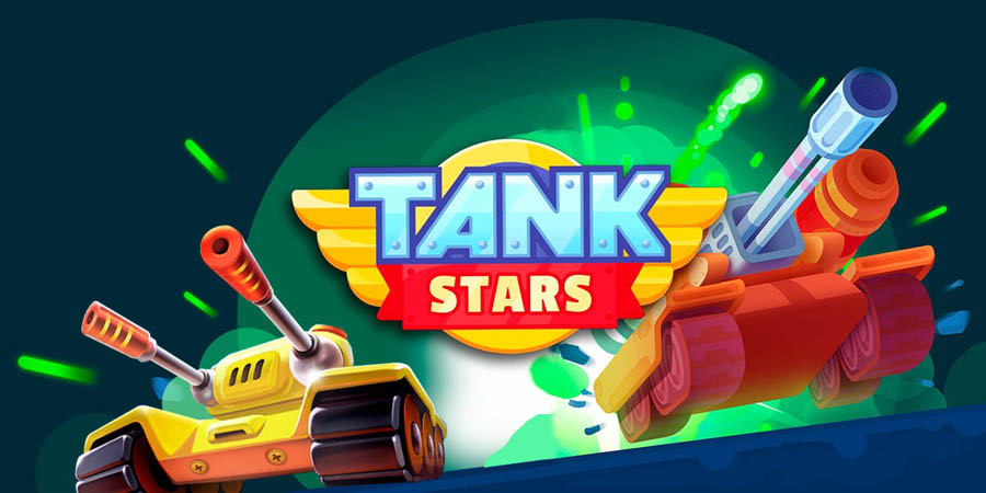 An official picture of Tank Stars, one of the best tank games for ios.