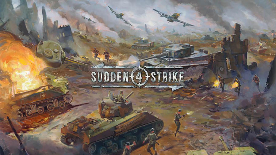 The Official Picture of Sudden Strike 4, One of best tank games for mac.