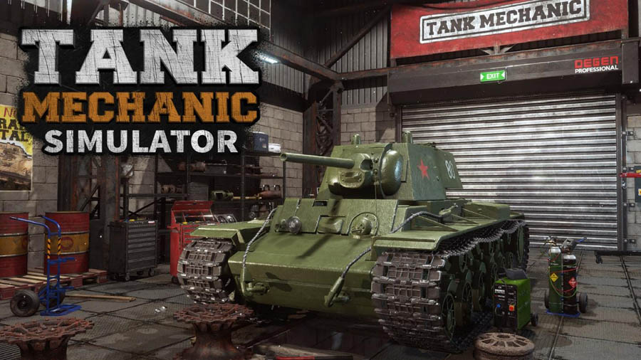 The Official Picture of Tank Mechanic Simulator, One of best tank games for nintendo switch.