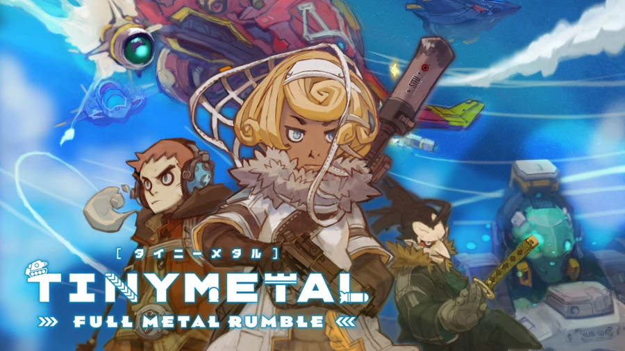 The Official Picture of Tiny Metal: Full Metal Rumble with its characters, One of best tank games for ps5.