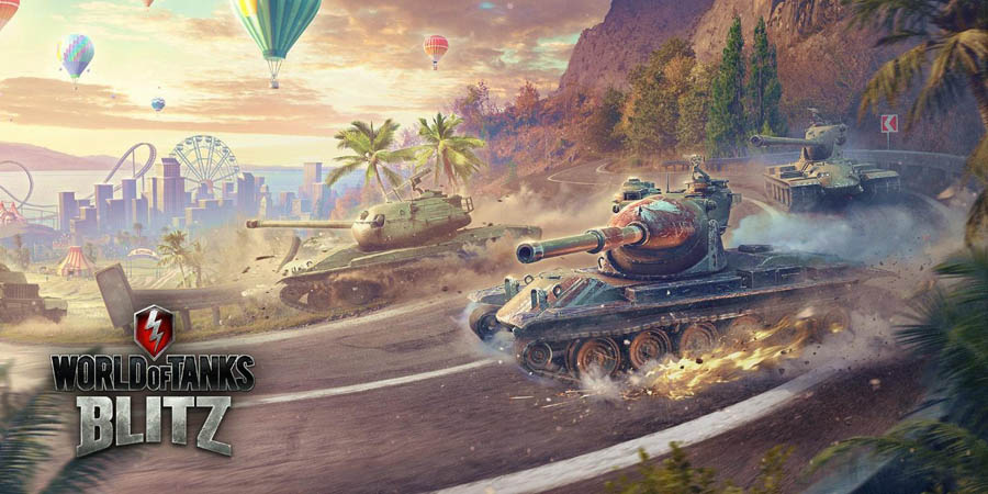 The Official Picture of World of Tanks Blitz, One of best tank games on chromebook.