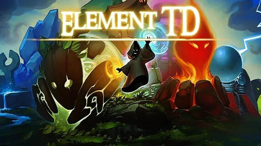 The Official Picture of Element TD, One of best tower defence games for ios.