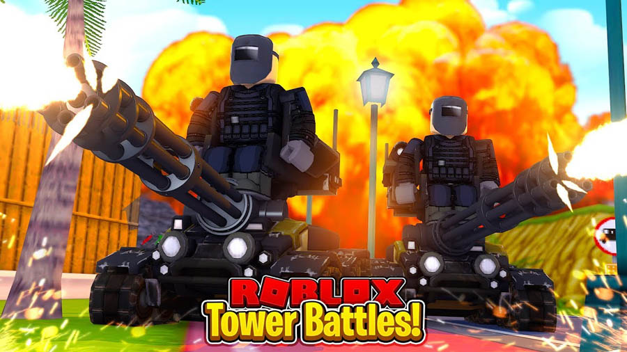 The official wallpaper of Tower Battles, one of the best tower defense games on roblox.