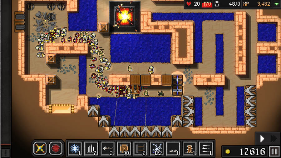 A photo of Dungeon Warfare 2, one of the best tower defense games on steam.