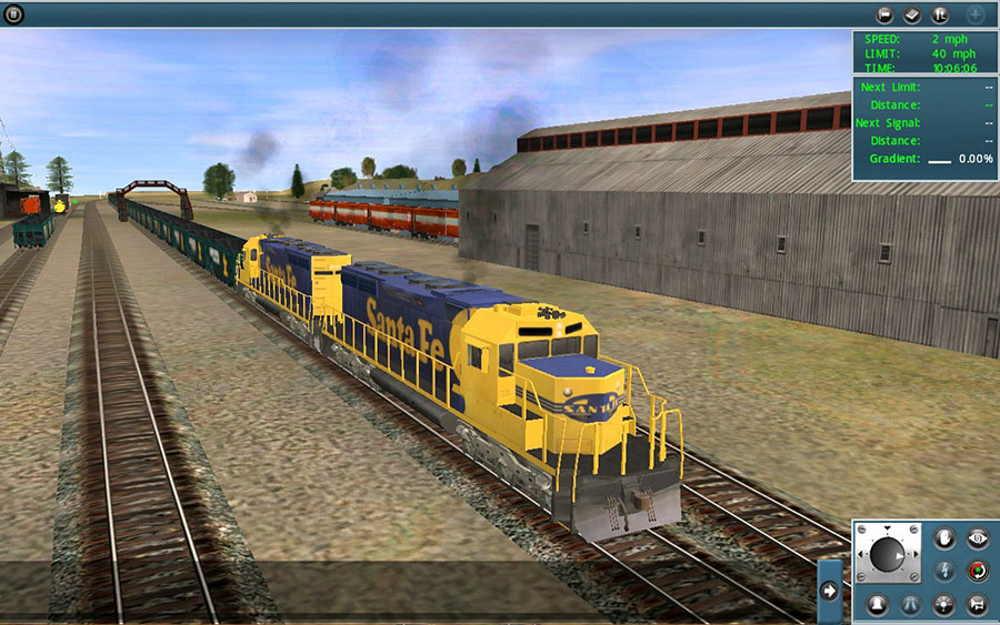 A wallpaper of Trainz Simulator, one of the best train games for android.