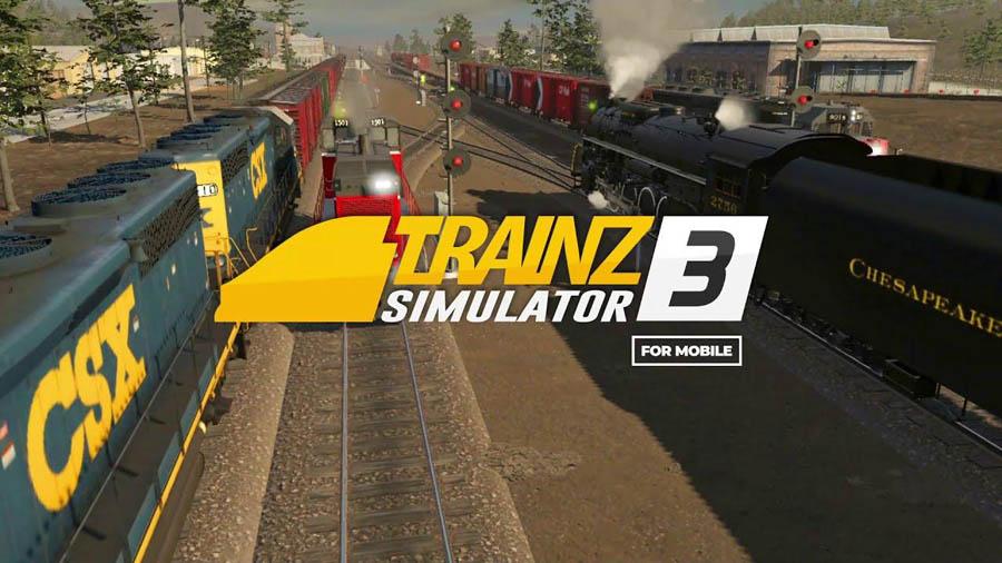 The Official Picture of Trainz Simulator 3, One of best train games for ios.