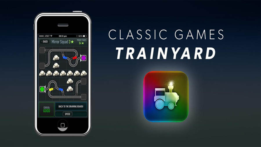 The Official Picture of Train Yard, One of best train games for ios.