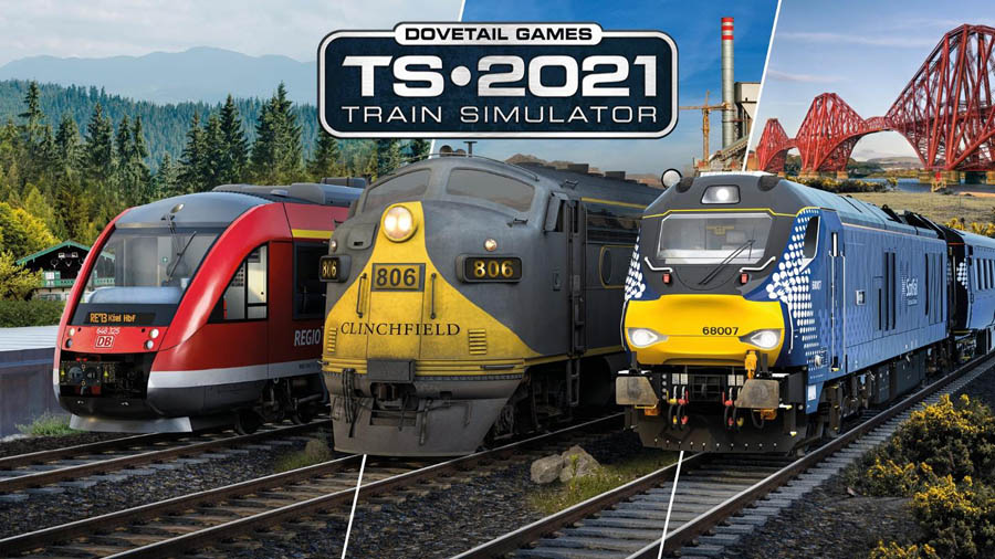 The Official Picture of Train Simulator 2021, One of best train games for pc.