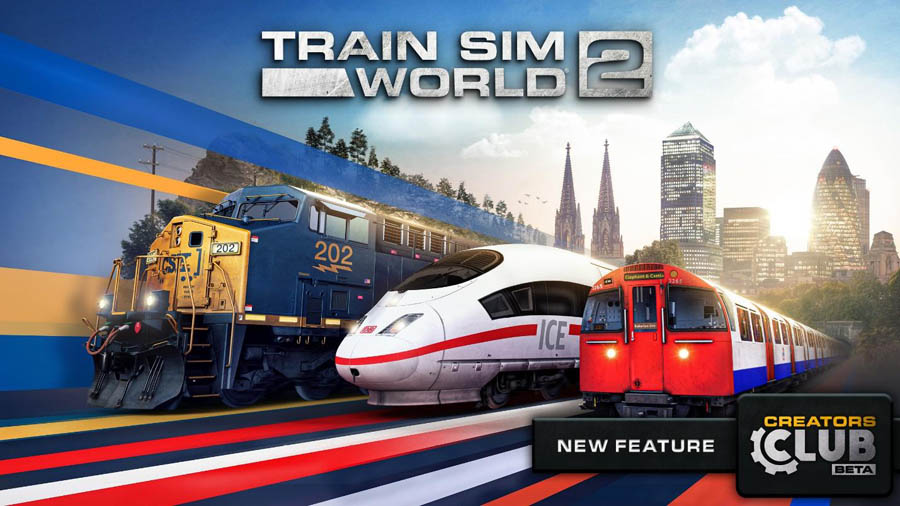 The Official Picture of Train Sim World 2, One of best train games for pc.